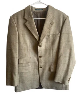 Abrigo/Abrigo Deportivo Vintage Lauren Ralph Lauren Alpaca/Lana Para Hombre Talla 38 R Foto 1 de 4