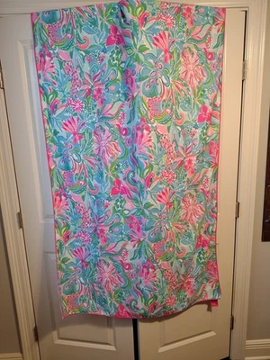Lilly Pulitzer Microfiber Multi-Purpose Rectangle Towel - Beach Workout & More - Image 1 of 3