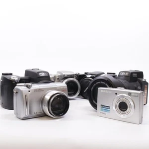 Lot d'appareils photo Kodak, Polo Sharpshots, Hitatchi pièces détachées/réparations - Photo 1/1
