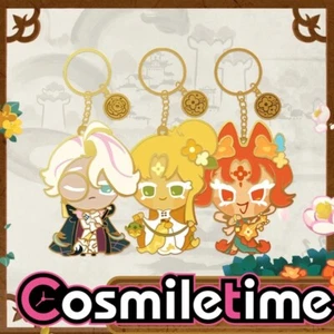 Cookie Run: Kingdom Camellia Flower Metal Keychain Mrtal Pendant Toy Anime YZ - Picture 1 of 15