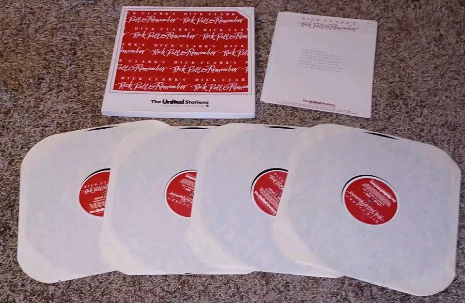 DICK CLARK ROCK ROLL & REMEMBER Radio Show INTERVIEWS February 4 1983 Vinyl VTG Foto 1 de 4