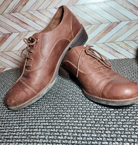 Timberland scarpa Oxford in pelle donna 11 marrone stringata comoda