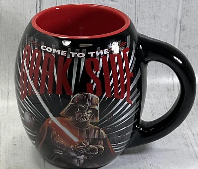 Taza curva ovalada Star Wars Darth Vader Come to the Dark Side taza cerámica 18 OZ Foto 1 de 4