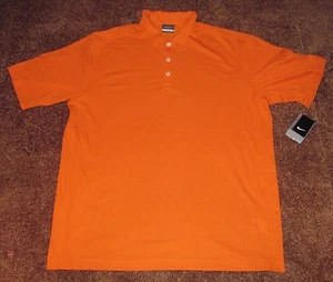 Nike Dri-Fit Golf Polo Shirt Color Orange Mens XL Extra Large NWT New Tags - Picture 1 of 4