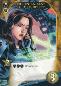 MELINDA MAY Upper Deck Marvel Legendary S.H.I.E.L.D. SHIELD OFFICER