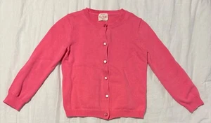 Crewcuts Pink Cardigan EUC Girls Size 4/5 - Picture 1 of 2