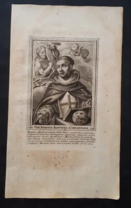incis. Martiri e Santi 1725: San Giovanni Battista a Concezione - Spagna Toledo - Imagen 1 de 5