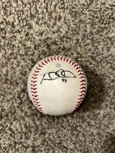 Travis d’Arnaud And Colby Rasmus Signed Baseball Blue Jays Mets Braves - Picture 1 of 3