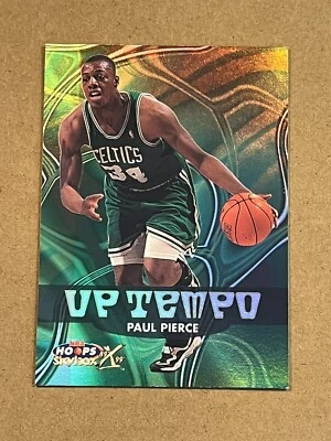 2000-01 SKYBOX HOOPS - UP TEMPO INSERT - PAUL PIERCE CELTICS #7 OF 15 UT - Image 1 of 3