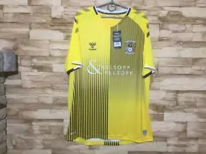 COVENTRY CITY 2019 2020 Away Football Shirt Soccer Jersey Hummel Sz 2XL - Picture 1 of 6