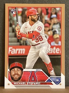 2023 Topps Update Brown Border Michael Stefanic RC 437/2023 #US124