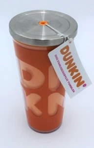 NEU Dunkin Donuts 20oz Edelstahl/Acryl Becher Cold Bevs BPA frei 913078 - Bild 1 von 5