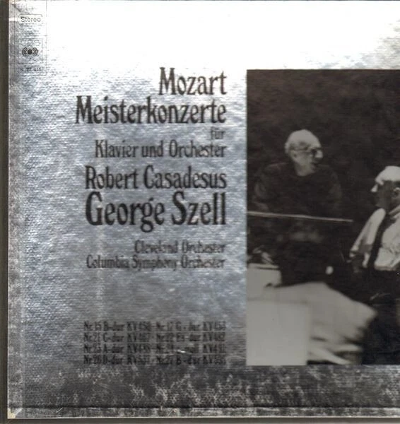 LP-BOX Mozart - R.Casadesus, G.Szell Meisterkonzerte für Klavier und Orch. - Bild 1 von 1