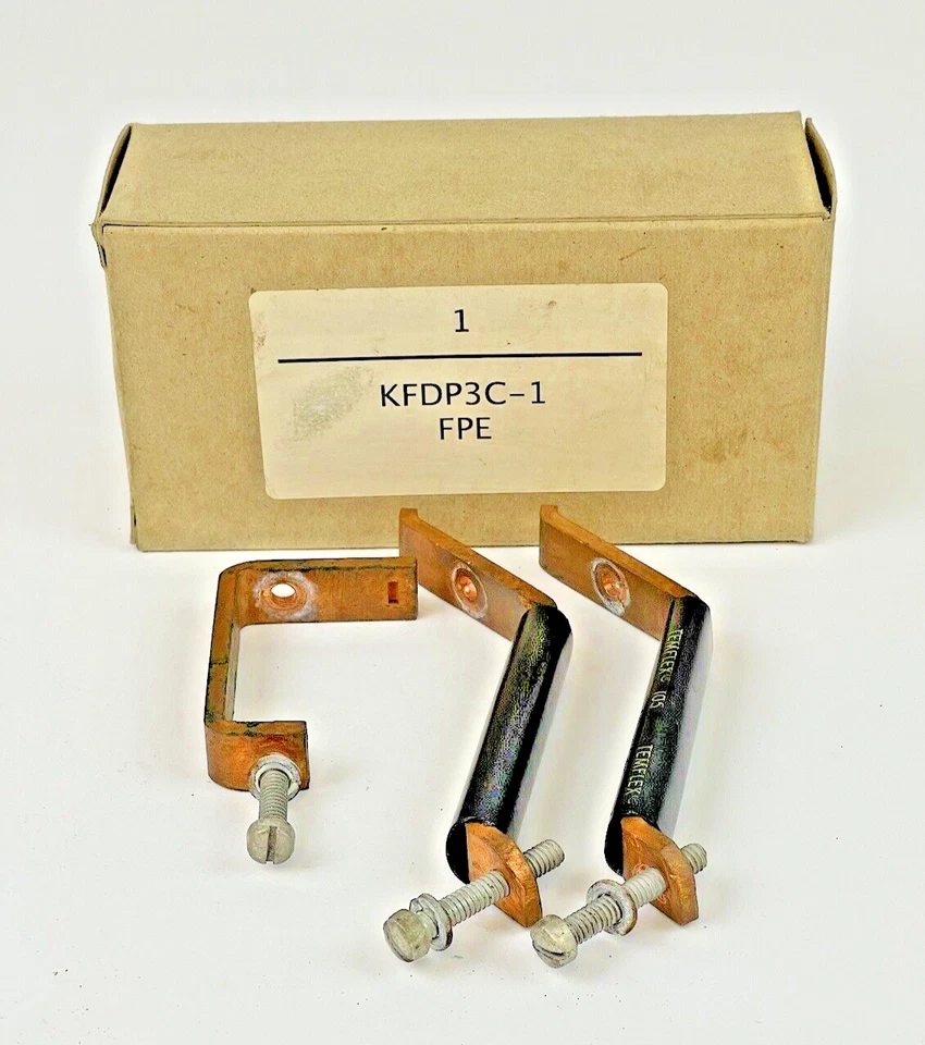FPE FEDERAL PACIFIC - KFDP3C -COPPER MOUNTING HARDWARE BREAKER KIT -KFDP3C-1 FPE - Image 1 of 4
