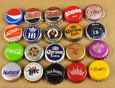 Set mit 20 Bier Cola Budweiser Corona u.a. Soda Kronkorken aus USA Bottle Caps