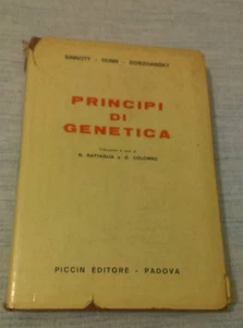 Sinnott/Dunn/Dobzhansky - PRINCIPI DI GENETICA - 1965 - 1° Ed. Piccin - Imagen 1 de 1