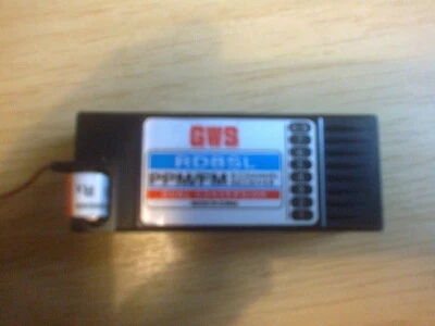 GWS RD8SL 35 MHZ RECEIVER DUAL CONVERSION - Image 1 of 2