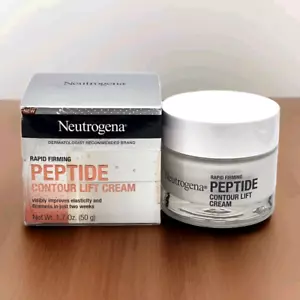Neutrogena Rapid Firming Peptide Contour Lift Face & Neck Cream (1.7 oz) NEW - Picture 1 of 12