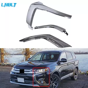 LABLT Front Bumper LH Chrome Trim Molding For 2016-2020 Mitsubishi Outlander - Foto 1 di 8