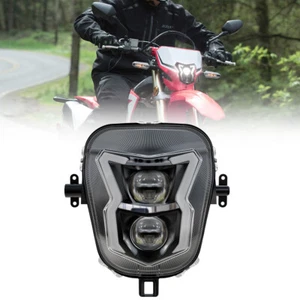 LED Headlight DRL Headlamp For Honda CRF450L CRF450RX 2019-23 Enduro Motorcycle - Picture 1 of 16