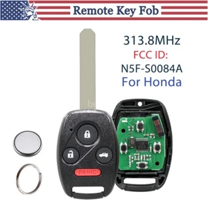 For 2006 2007 2008 2009 2010 2011 2012 2013 Honda Civic Remote Key Fob Chip 3BTN - Picture 1 of 10