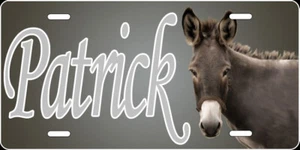 Engraved - Personalized Donkey License Plate - Auto Tag - Picture 1 of 5