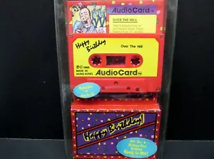 Happy Birthday Audio Card: Over The Hill Cassette, NEW in Package - Foto 1 di 3