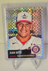 Juan Soto 2022 Topps Chrome Platinum Anniversary 300 X-fractor - Picture 1 of 2