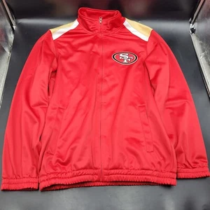 Vintage San Francisco 49ers NFL Football Zip Up Jacket Size Small - Picture 1 of 11