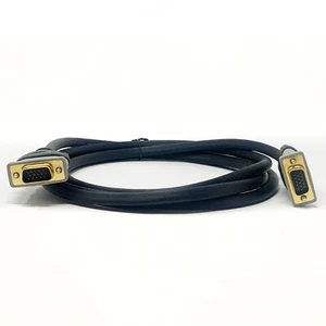 VGA to VGA Cable Monitor Black 6ft 1.8m 30v Computer Cable Amazon Basics - Picture 1 of 4