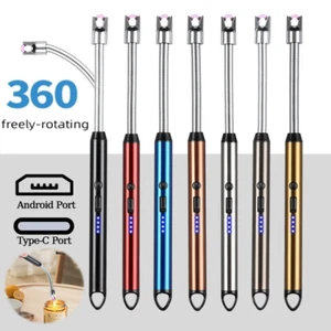 Pulse Elec Cigar Lighters Press Windproof Metal Ignition Kitchen Outdoor Lighter - Imagen 1 de 5
