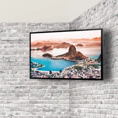 Soporte de pared flexible para TV de montaje en esquina inclinable y giratorio para LED Vesa de 32-60" 400x600  Foto 1 de 4