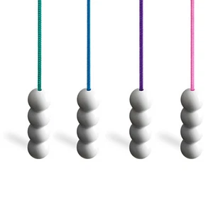 Cuerda de cable de tracción de luz, mango y conector estilo guijarro. Divertidos colores de cordón. - Imagen 1 de 28