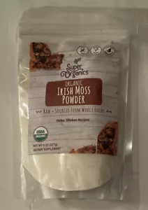 Irish Moss Powder-Super Organics, RAW, sourced/immune Booster 8 oz - Picture 1 of 3