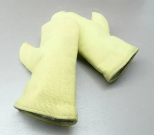 Glove High Temperature Heat Resistance Mitt 14" Thermal Wool Gloves - Mittens - Picture 1 of 4