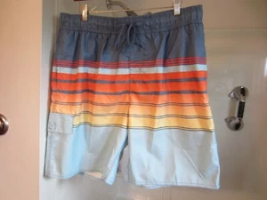NWT men's swimming trunks U.S. Apparel Size XL RETAIL 30.00 mutli-color - Picture 1 of 13