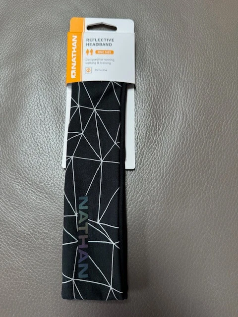 BRAND NEW NATHAN HyperNight Reflective Headband Unisex One Size - Image 1 of 1