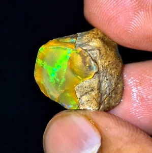 Ópalo de fuego etíope natural áspero ópalo de fuego de lujo áspero fila de ópalo de fuego de grado superior - Imagen 1 de 4