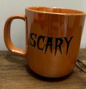Ciroa Wicked Embossed Haunted Iridescent Orange Halloween Kaffee Tee Kaffeetasse - Bild 1 von 4