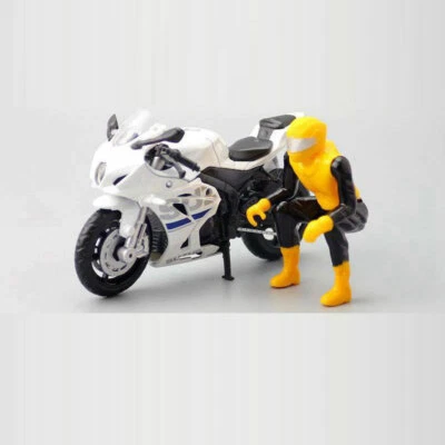 1/18 Suzuki GSX-R1000 Motorcycle Model Diecast Toy Motorcycles Boys Toys White - Image 1 of 4