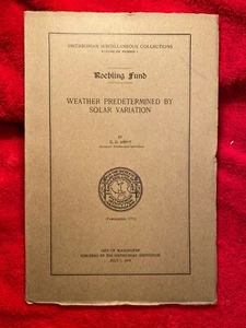 Weather Predetermined by Solar Variation - Picture 1 of 1