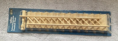 Kit de escalera miniatura para casa de muñecas con barandilla montada escala 1:12 nuevo en caja Foto 1 de 4