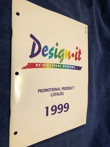 design it by universal designs promo catalogue 1999 - Imagen 1 de 3