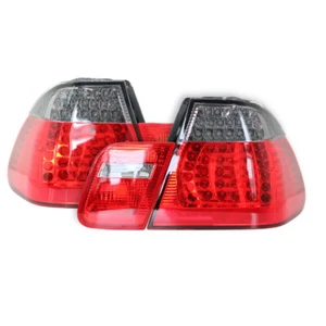 Juego de luces traseras Eagle Eyes BM107-BEDE4-E rojo-negro para BMW E46 - Imagen 1 de 3