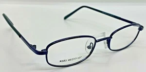 New Kids Youth Metal Eyeglass Frames Only Child Pre-Teen Glasses 46-17-127 Blue - Picture 1 of 5
