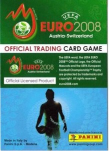 PANINI FOOTBALL CARDS - UEFA EURO 2008 - OFFICIAL TRADING CARD GAME - Choose from