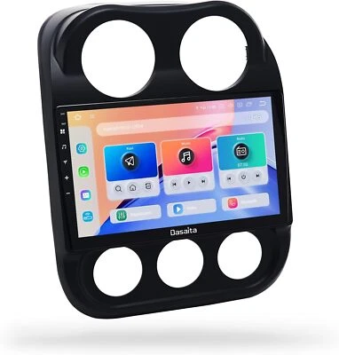 Car Stereo for Jeep Compass Patriot 2010-2016 10.2"QLED Touchscreen Android 6+64 Foto 1 de 4