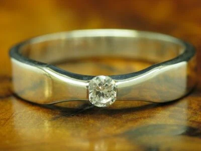 925 Sterling Silber Ring mit Zirkonia Besatz / Echtsilber / RG 57 / 2,8g - Bild 1 von 3