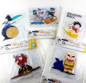 Dragon Ball EX Acrylic Stand Full set Ichiban Kuji Master Roshi Goku Kuririn .. - Picture 1 of 6