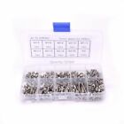 340Pcs M3 Pan Head Screws Nuts Assortment Kit Set Stainless Steel For FPV Drone
